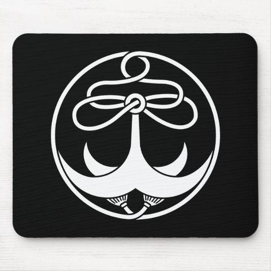 Tapis De Souris Ancre avec corde (Devant)
