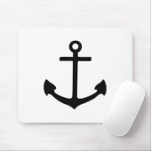 Tapis De Souris Ancre noire (Avec souris)