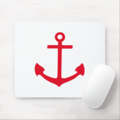 Tapis De Souris Ancre rouge (Avec souris)