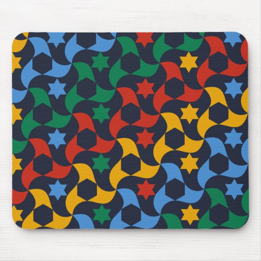 Tapis De Souris Andalusian Tiles 12 (Alhambra Palace, Granada) (Devant)