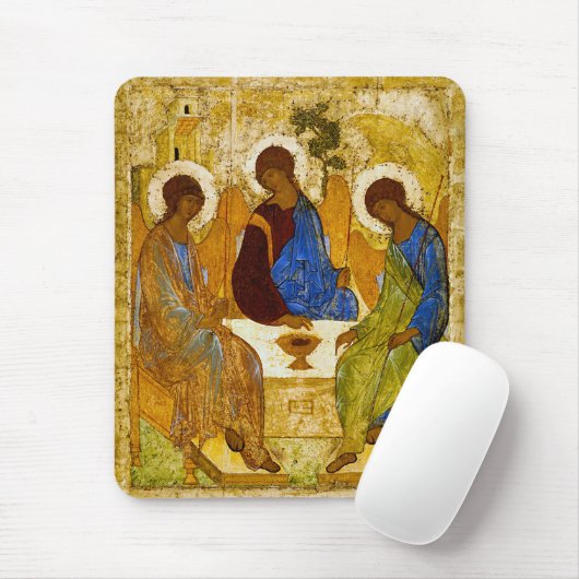 Tapis De Souris Andrei Rublev, icon of the Trinity (Avec souris)
