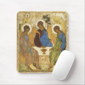 Tapis De Souris Andrei Rublev Iconique Trinity Angels Abraham Bibl (Avec souris)