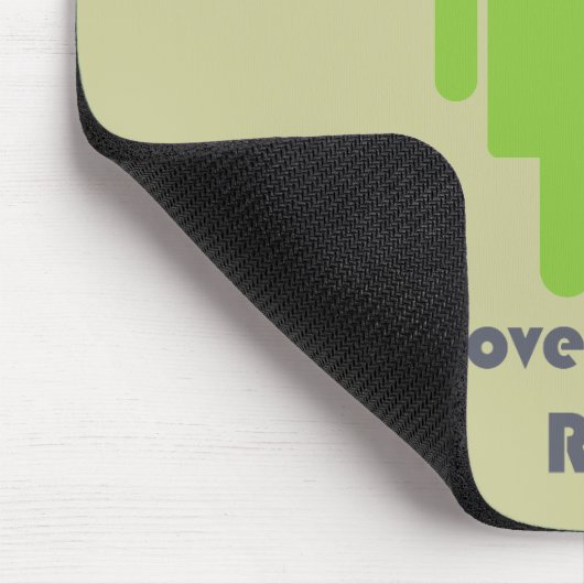 Tapis De Souris Androïde dans l'amour (Coin)