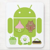Tapis de souris androïde de versions (Devant)