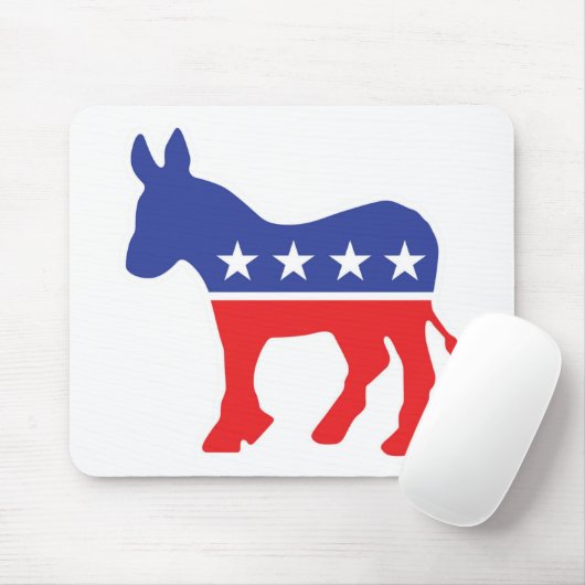 Tapis De Souris Âne de Démocrate (Avec souris)