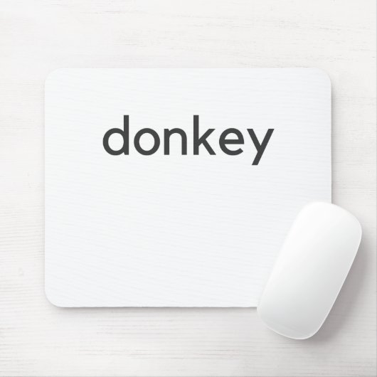 Tapis De Souris âne foncé (Avec souris)