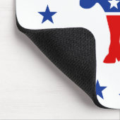 Tapis De Souris Âne Mousepad de Démocrate (Coin)