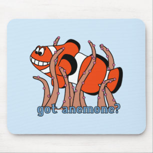 Tapis De Souris Anémone obtenue Clownfish Mousepad