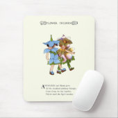 Tapis De Souris Anémones et Bluets (Avec souris)