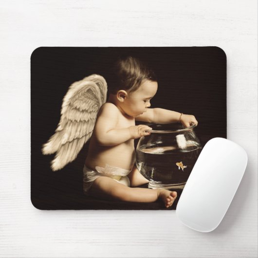 Tapis De Souris Ange (Avec souris)
