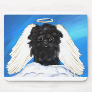 Tapis De Souris Ange Affenpinscher