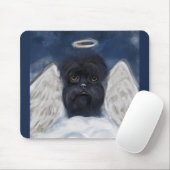 Tapis De Souris Ange Affenpinscher (Avec souris)