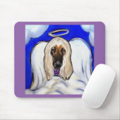 Tapis De Souris Ange Afghan Hound (Avec souris)