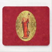 Tapis De Souris Ange avec la trompette (Devant)