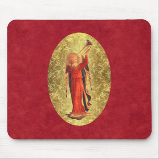 Tapis De Souris Ange avec la trompette