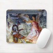 Tapis De Souris Ange béni (Avec souris)