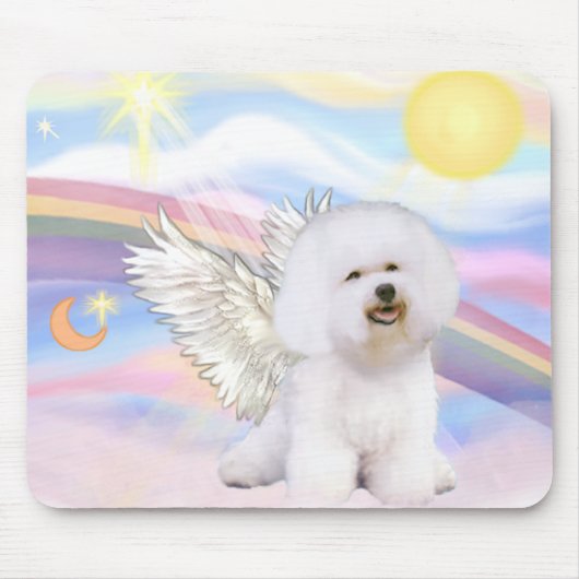 Tapis De Souris Ange Bichon Frise (Devant)