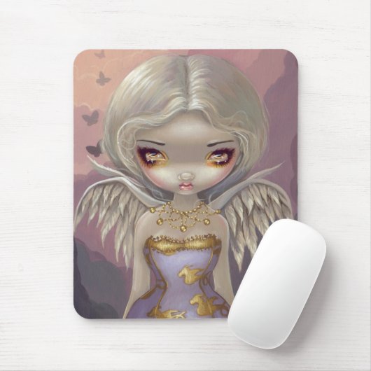 Tapis De Souris "Ange dans" Mousepad lilas (Avec souris)