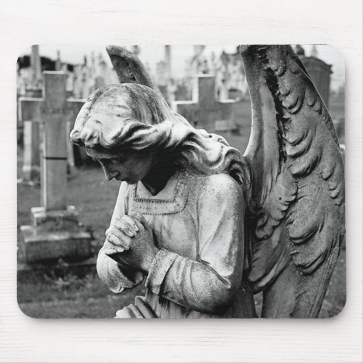 Tapis De Souris ange de cimetière (Devant)