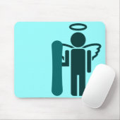 Tapis De Souris ange de conseil. (Avec souris)