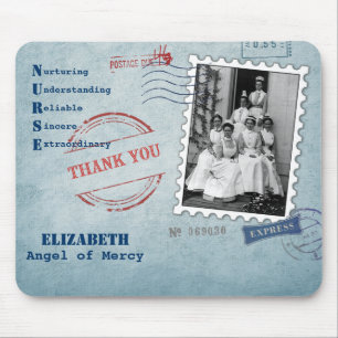 Tapis De Souris Ange de miséricorde. Carte de souris cadeau person