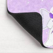 Tapis De Souris Ange de neige avec message de l'enseignant (Coin)