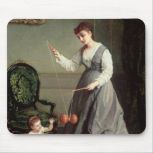 Tapis De Souris "Ange et diable" ou "jeu du diabolo