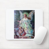 TAPIS DE SOURIS ANGE GARDIEN C. 1900 (Avec souris)