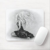 Tapis De Souris Ange imparfait Mousepad (Avec souris)