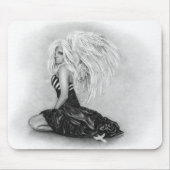 Tapis De Souris Ange imparfait Mousepad (Devant)