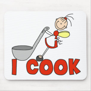 Tapis De Souris Ange Je cuisine T-shirts et Cadeaux