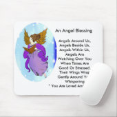 Tapis De Souris Ange merveilleux (Avec souris)