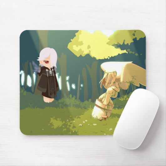 Tapis De Souris Ange Mousepad (Avec souris)