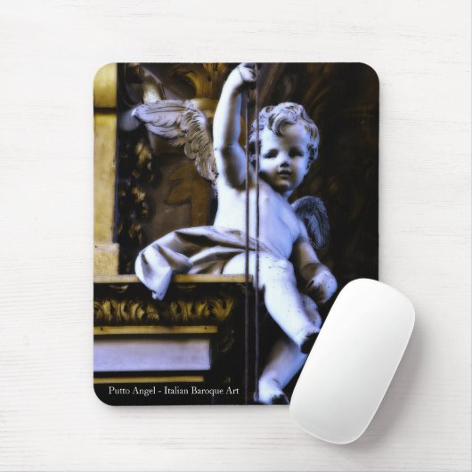 Tapis De Souris Ange Mousepad de Putto (Avec souris)