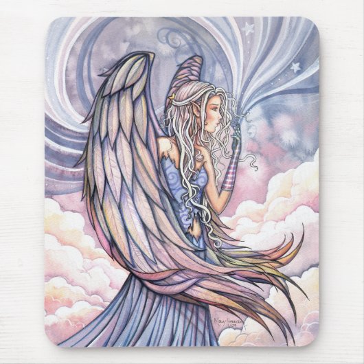 Tapis de souris Ange par Molly Harrison (Devant)