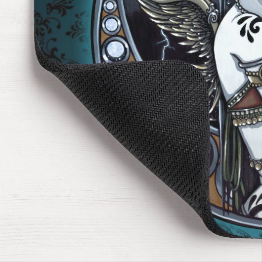 Tapis De Souris Ange tribal Mousepad de danseur de fusion de (Coin)