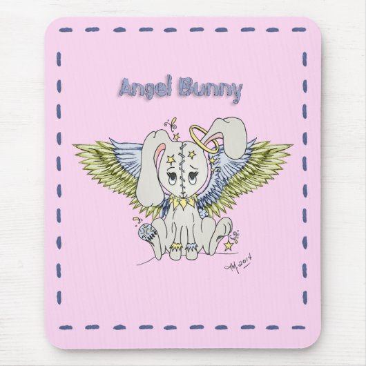 Tapis De Souris Angel Bunny (Devant)