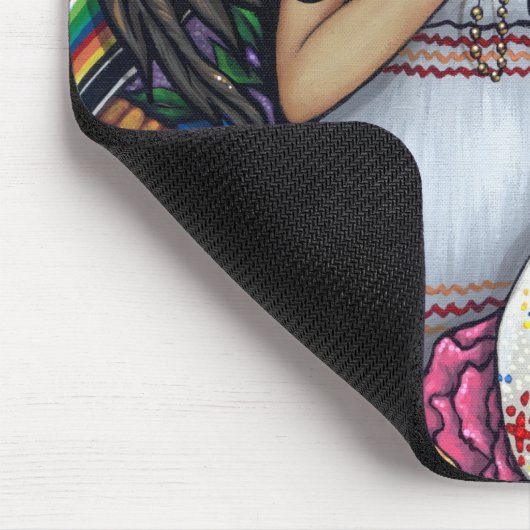 Tapis De Souris "Angel de los Muertos" Mousepad (Coin)