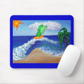 Tapis De Souris Angel de surf Raphael Mousepad (Avec souris)
