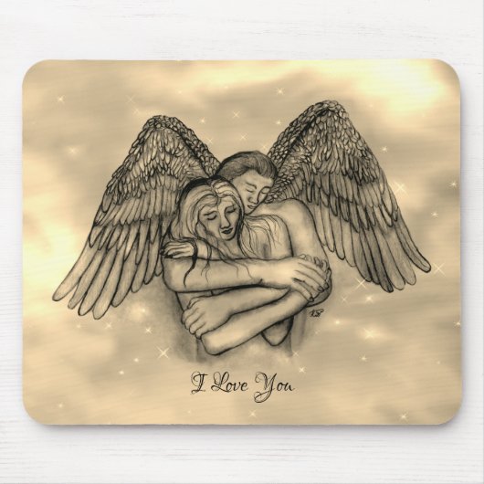 Tapis De Souris Angel Eros in Love (Devant)