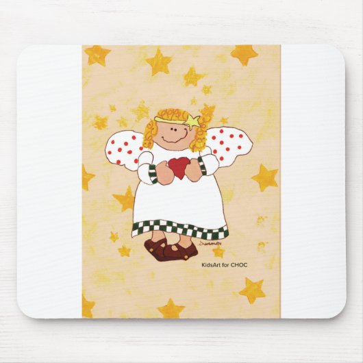 Tapis De Souris Angel - Kids Art pour CHOC (Devant)