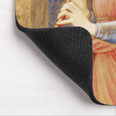 Tapis De Souris Angel Playing a Flageolet (par Edward Burne-Jones) (Coin)
