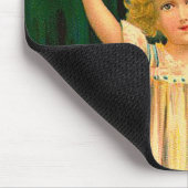 Tapis De Souris Angel ringing the bell for Christmas time (Coin)