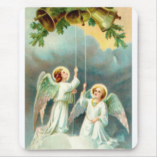 Tapis De Souris Anges et cloches