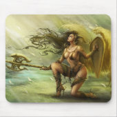 Tapis De Souris Anges foncés "Gabrielle" d'Azmodeus, Mousepad (Devant)