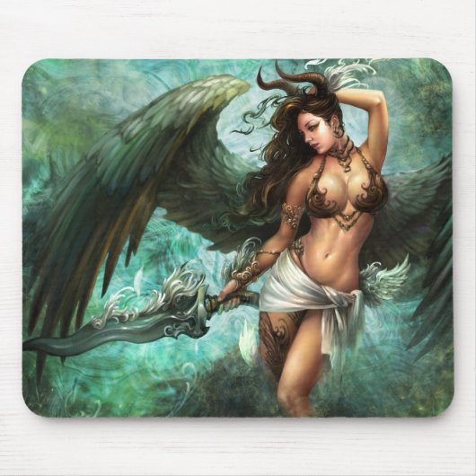 Tapis De Souris Anges foncés Wynter, Mousepad d'Azmodeus (Devant)