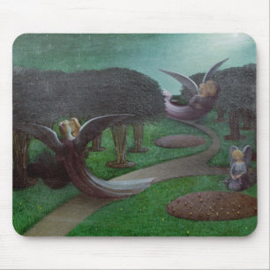 Tapis De Souris Anges pendant la nuit, 1896