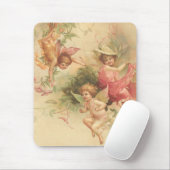 Tapis De Souris anges vintages (Avec souris)