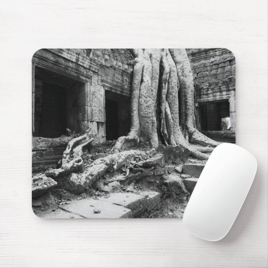 Tapis De Souris Angkor Cambodia, Ta Prohm Tree (Avec souris)