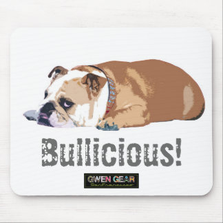 Tapis de souris anglais de bouledogue de